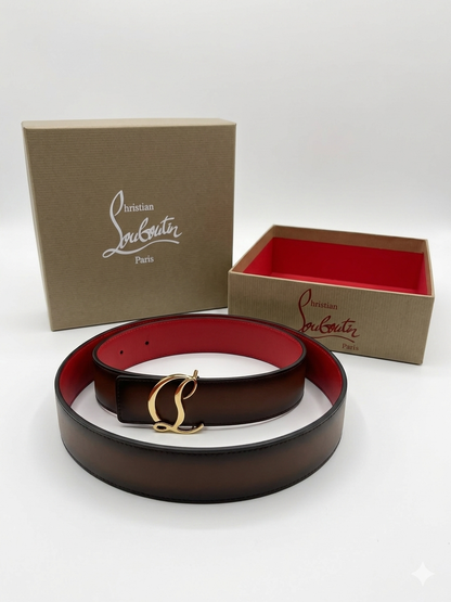Christian Louboutin CL Logo Belt 1:1 Grade Quality