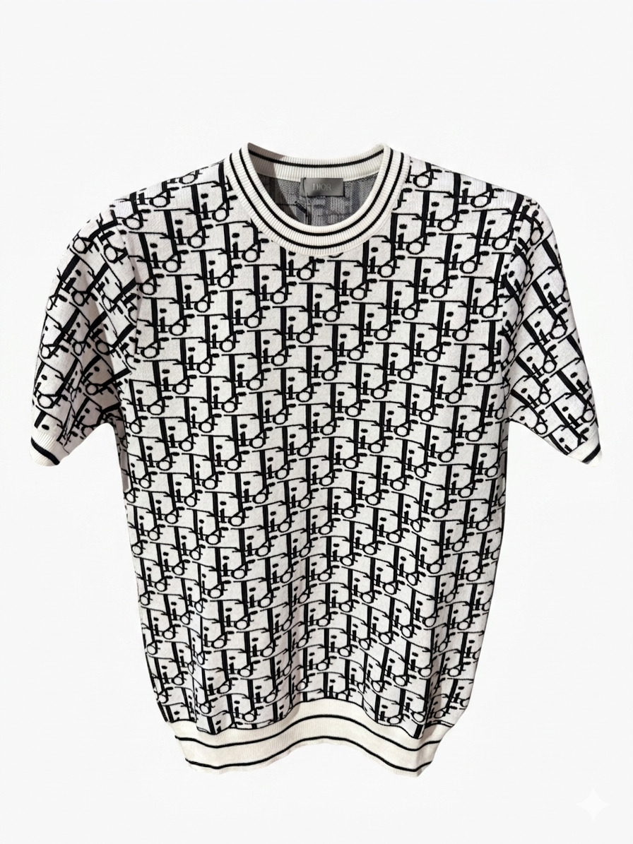 Dior 1:1 Grade Knitted Fabric Made in Turkey