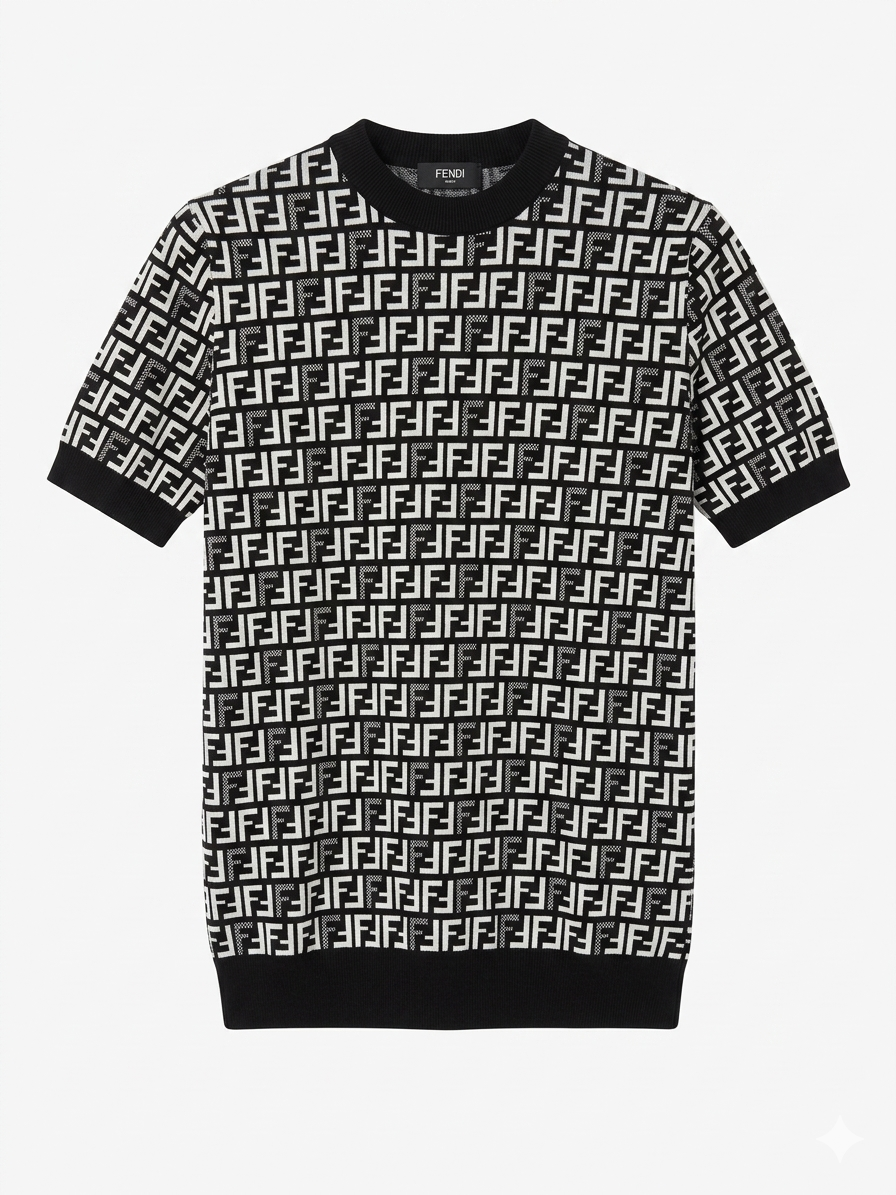 Fendi 1:1 Grade Knitted Fabric Made in Turkey