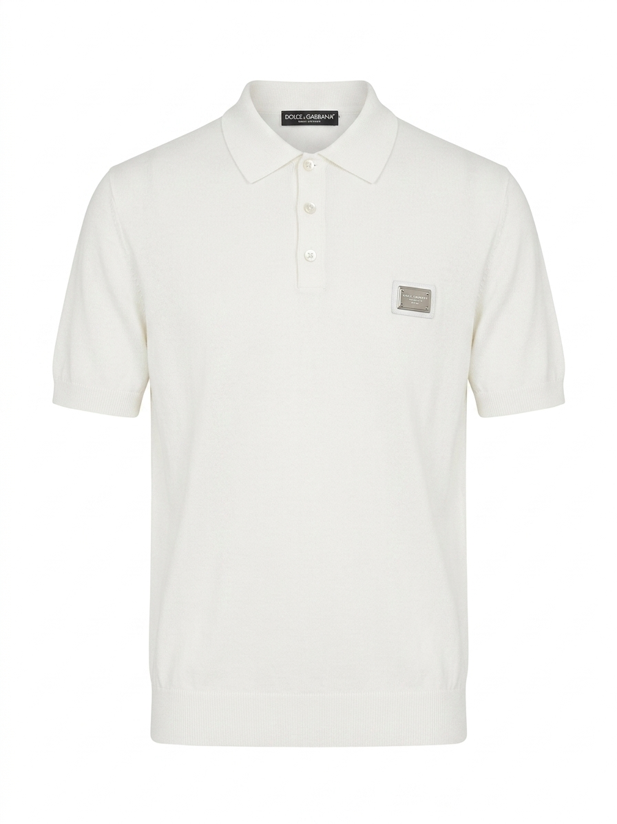 Dolce & Gabbana Polo 1:1 Grade Knitted Fabric Made in Turkey
