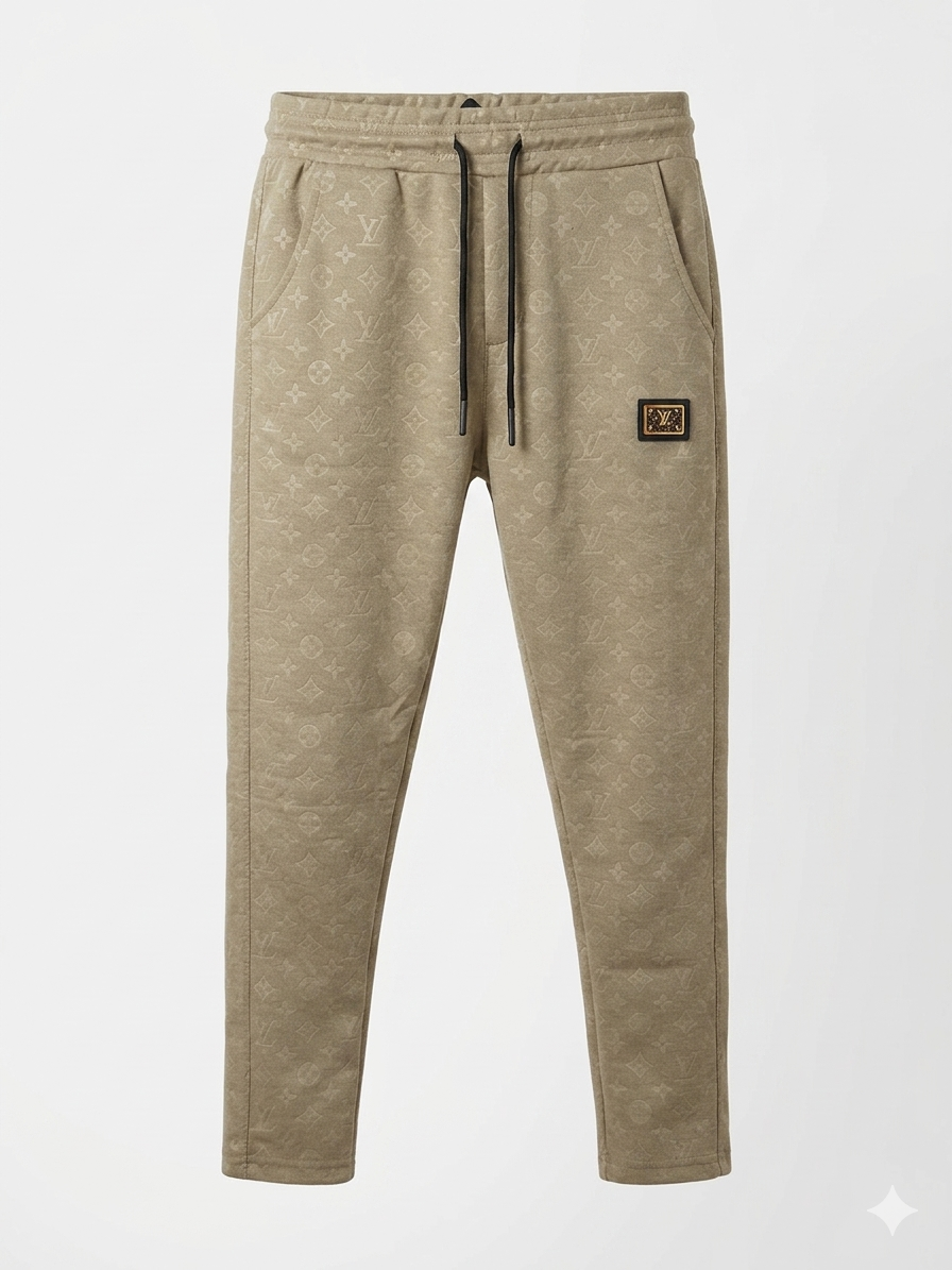 Louis Vuitton Self Print Winter Trouser Made in Turkey