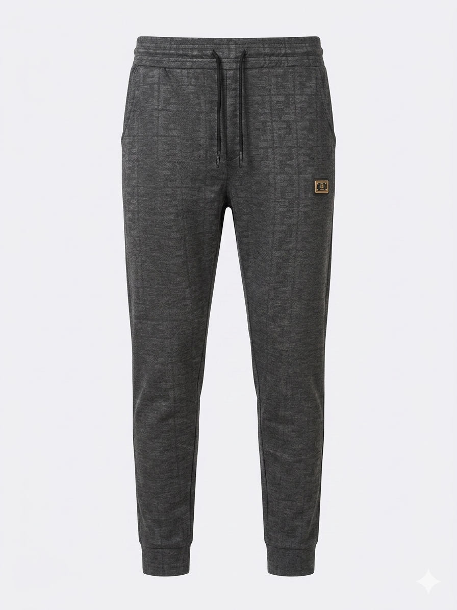 Fandi Self Print Winter Trouser Made in Turkey