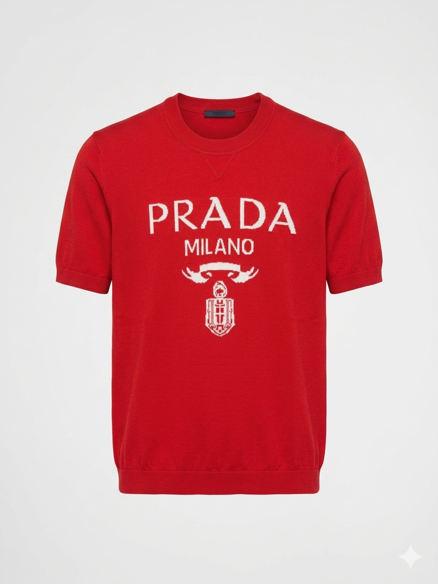 Prada 1:1 Grade Knitted Fabric Made in Turkey