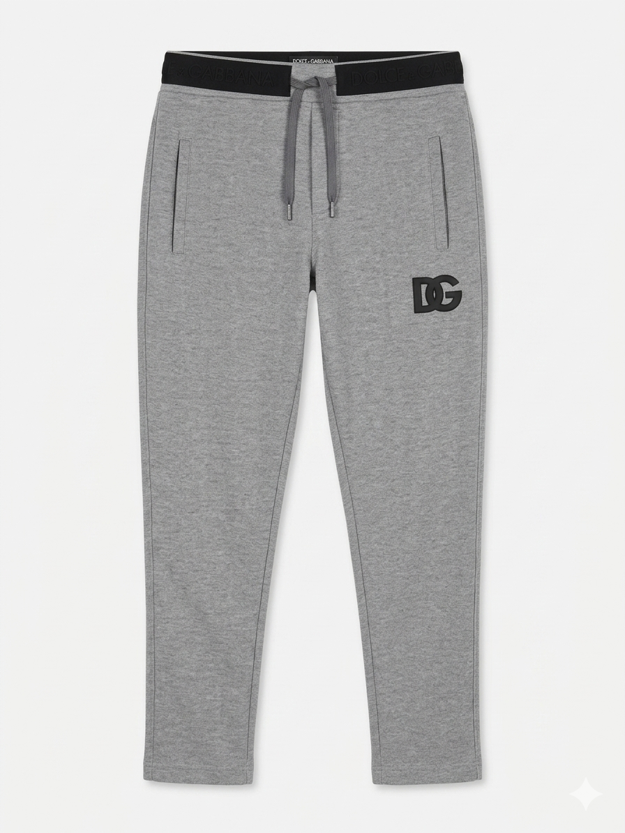 Dolce & Gabbana Jersey Fabric Trouser Made in Turkey