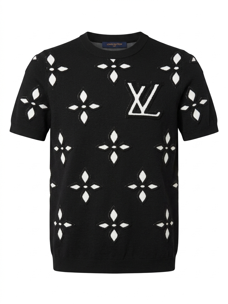 Louis Vuitton 1:1 Grade Knitted Fabric Made in Turkey