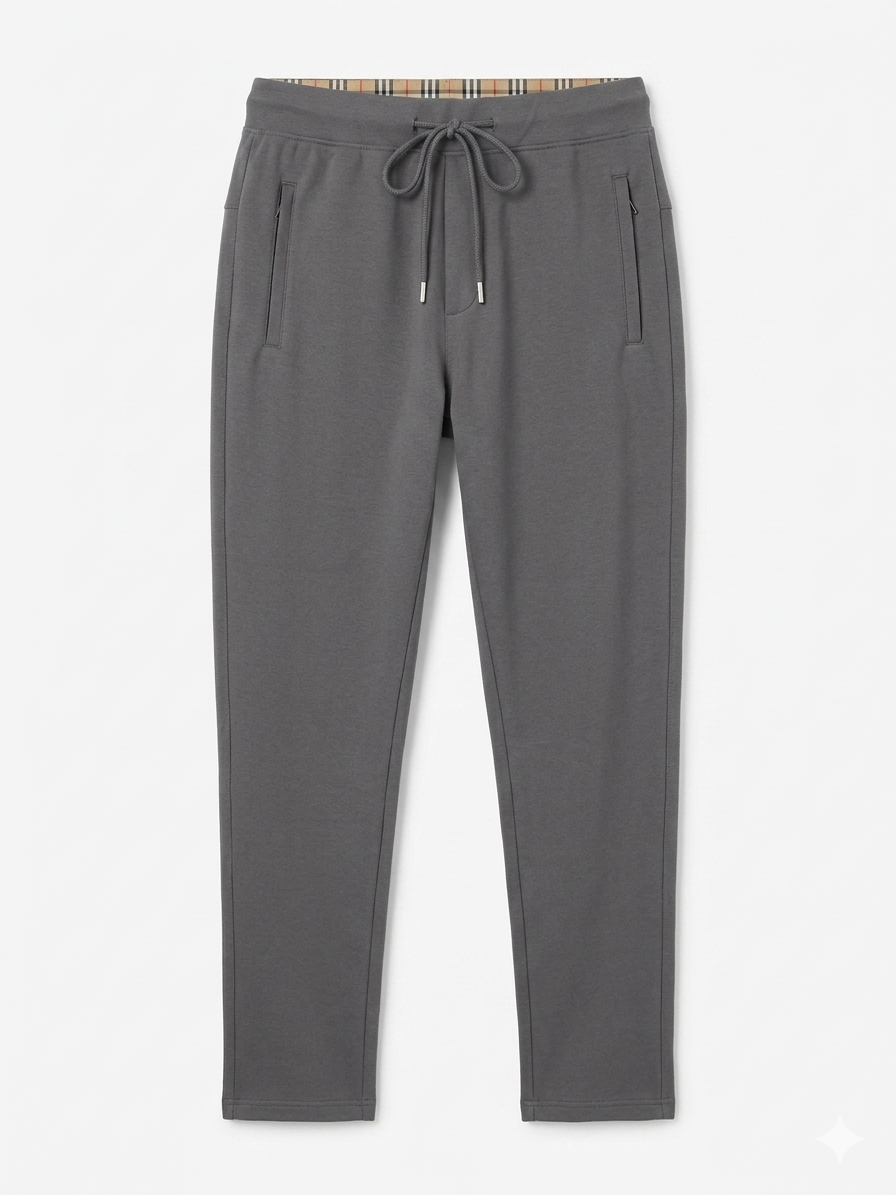 Burberry Jersey Fabric Trouser Made in Turkey