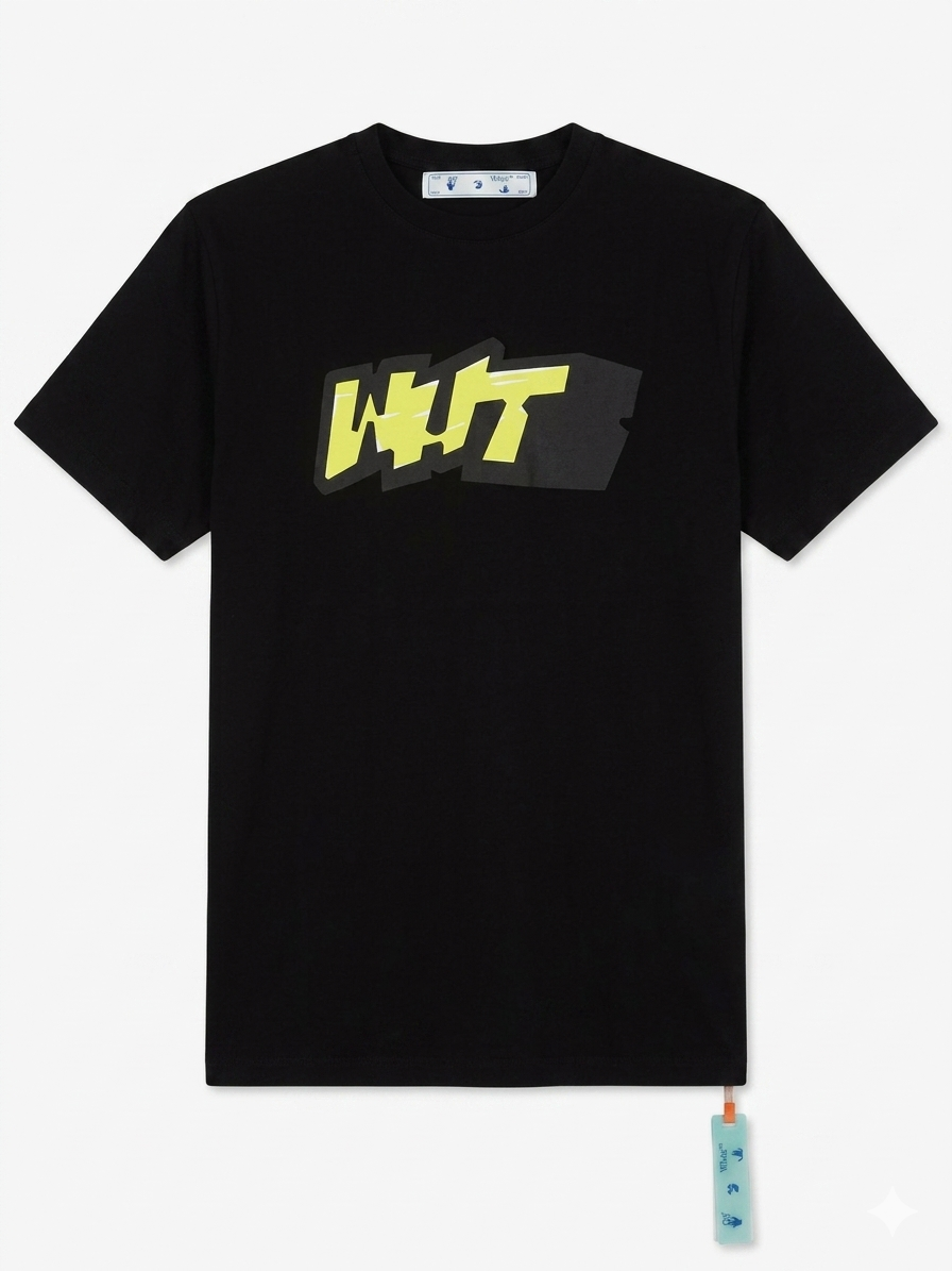 Off-White T-Shirt Cotton Fabric Made in Turkey