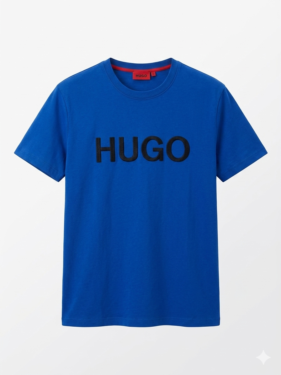 Hugo T-Shirt Cotton Fabric Made in Turkey