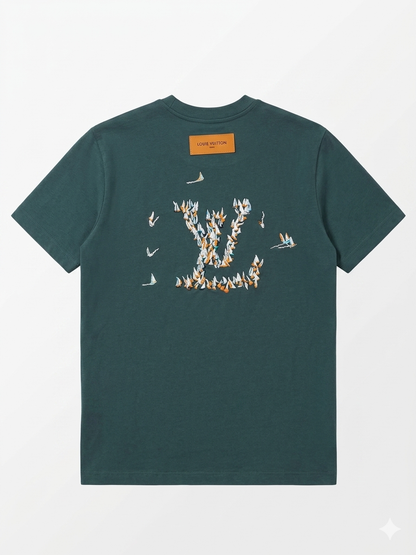 Louis Vuitton T-Shirt Cotton Fabric Made in Turkey