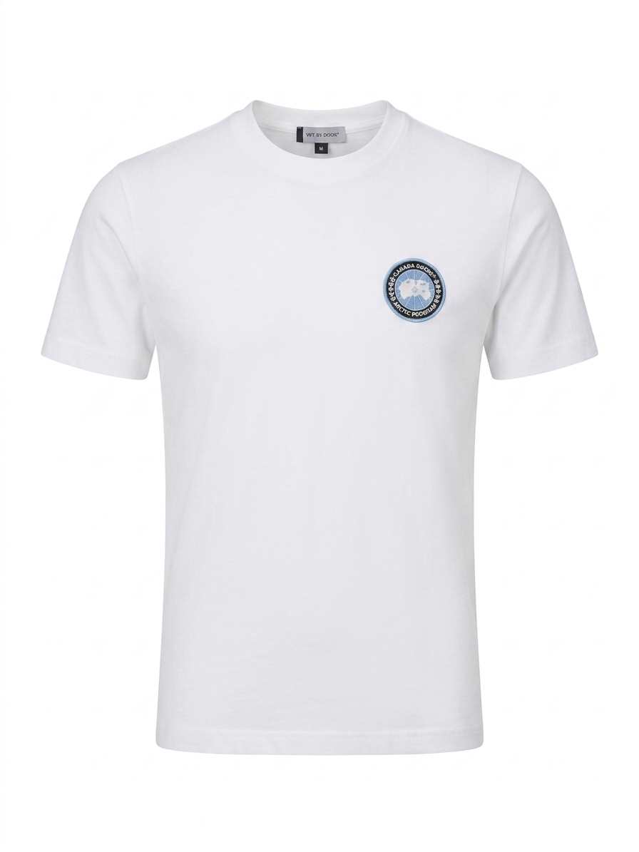 Canada Goose T-Shirt Cotton Fabric Made in Turkey