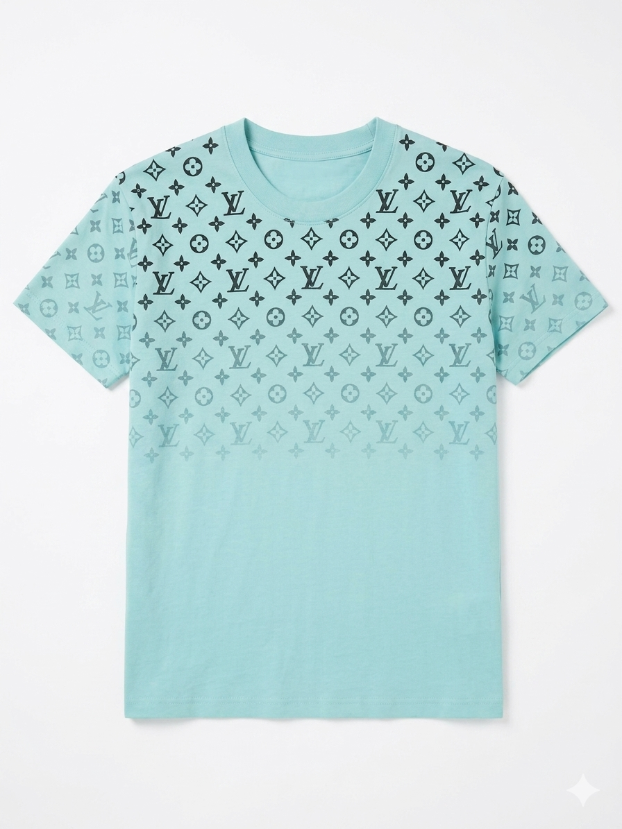 Louis Vuitton  T-Shirt Cotton Fabric Made in Turkey