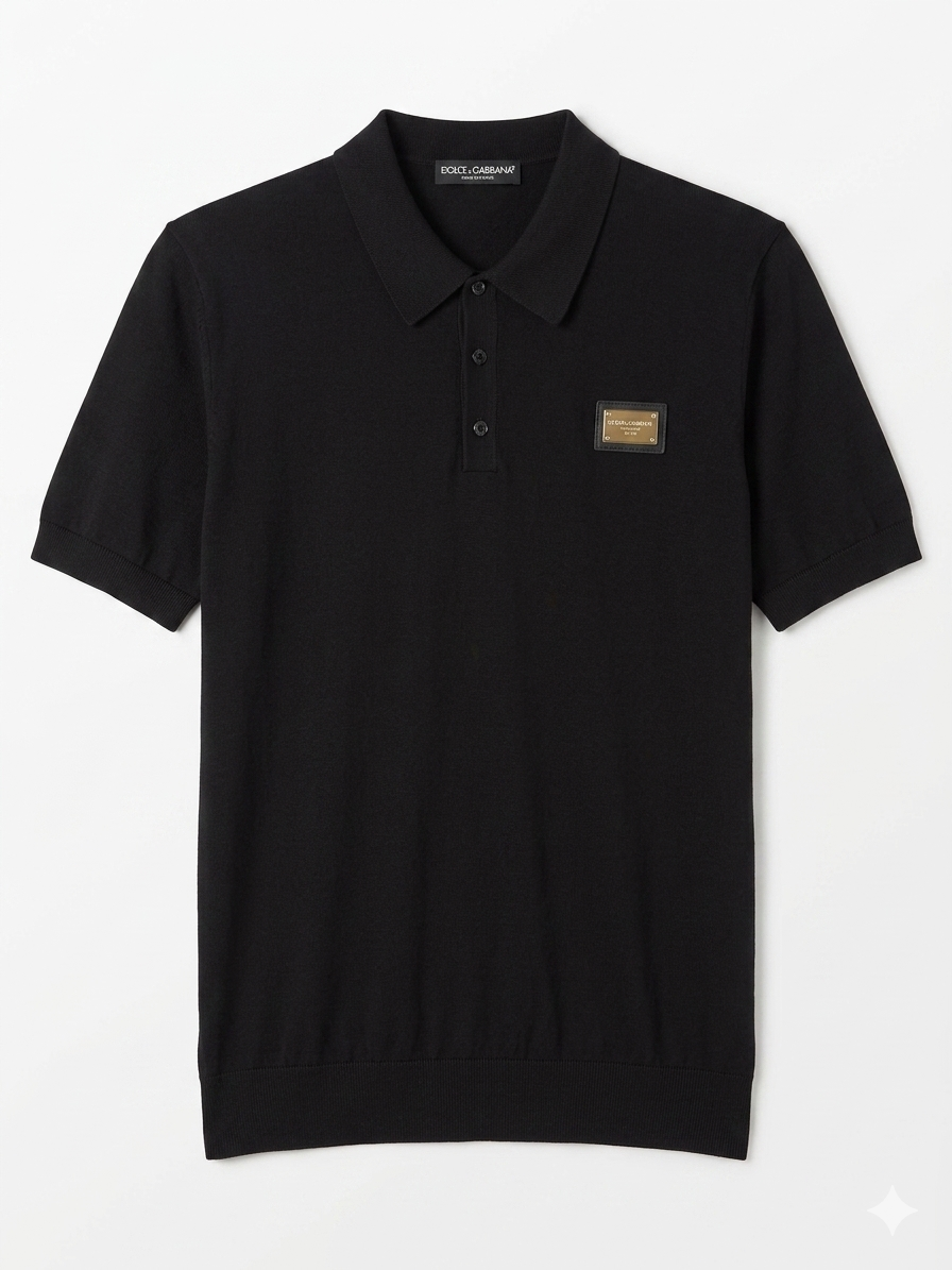 Dolce & Gabbana Polo 1:1 Grade Knitted Fabric Made in Turkey
