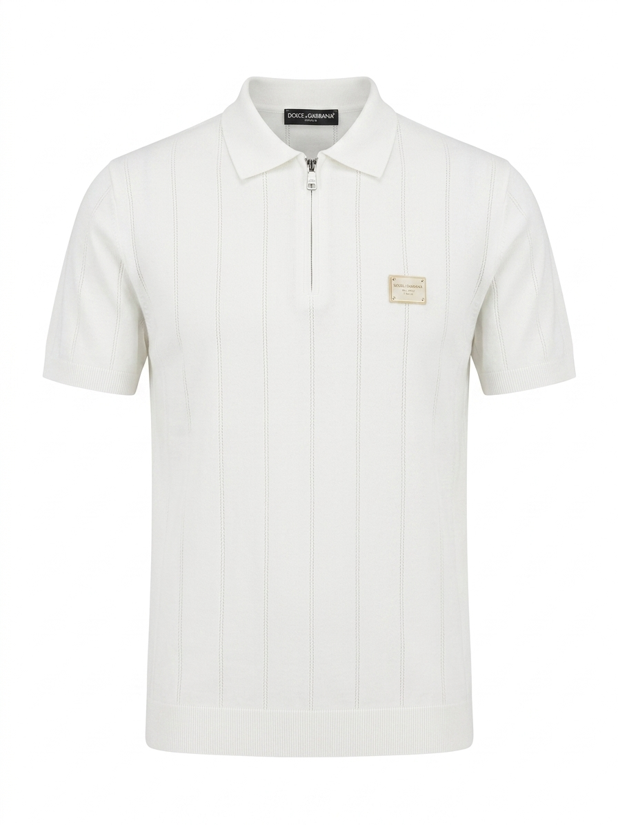 Dolce & Gabbana Polo 1:1 Grade Knitted Fabric Made in Turkey