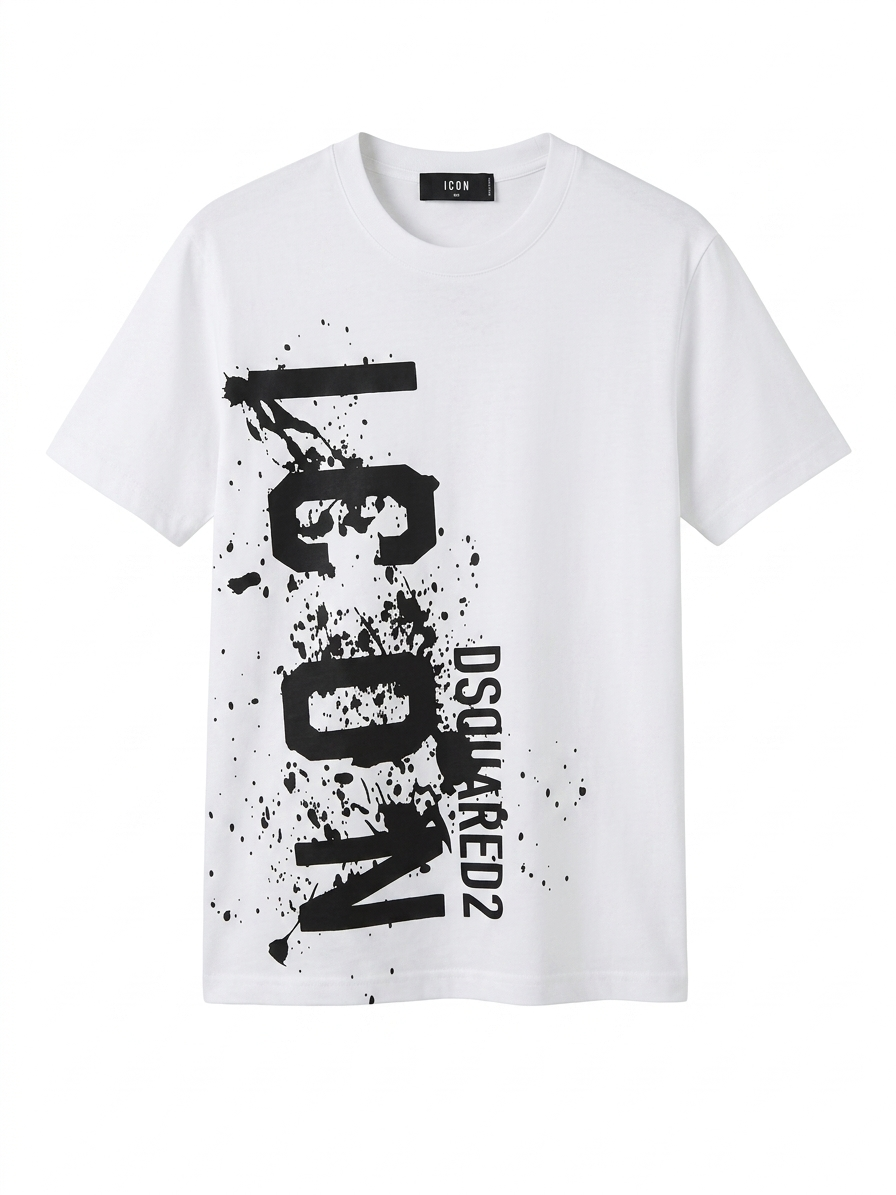 Dsquared2 Cotton Fabric Made in Turkey