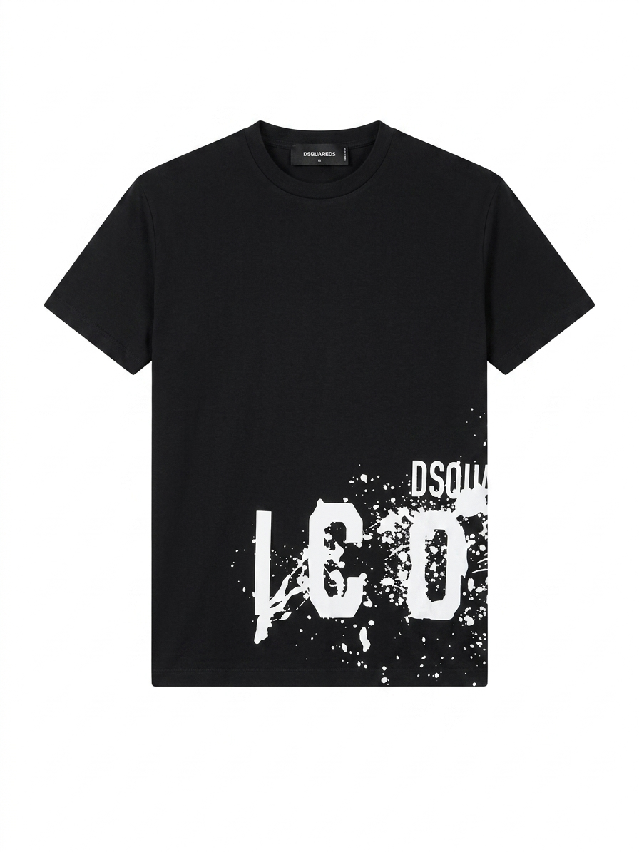 DSQUARED2 Cotton Fabric Made in Turkey
