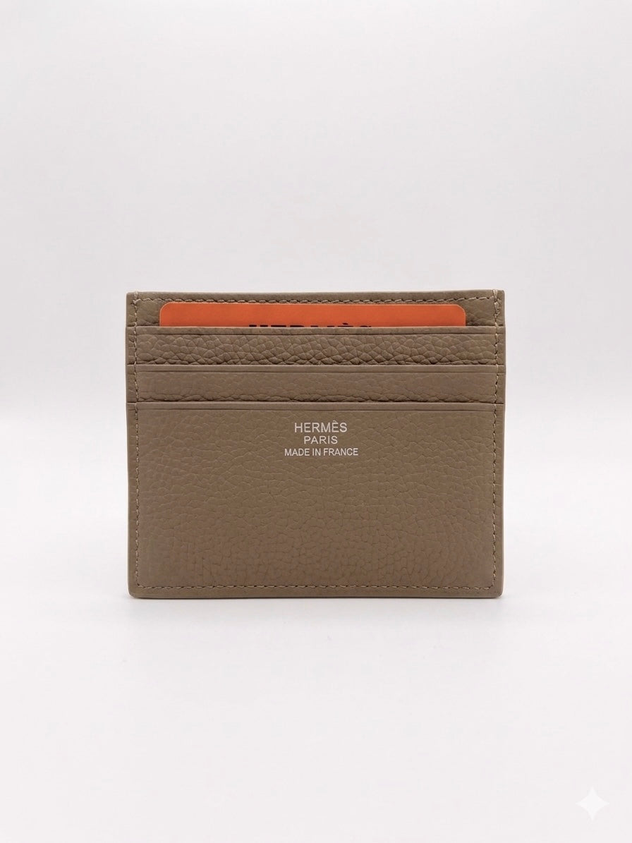 Hermès Leather Card Holder 1 :1 Grade Quality