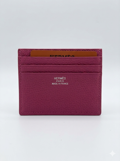 Hermès Leather Card Holder 1 :1 Grade Quality
