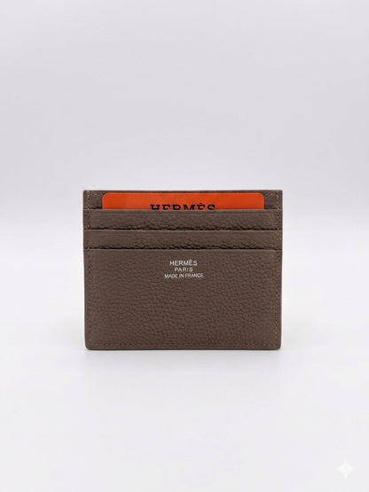 Hermès Leather Card Holder 1 :1 Grade Quality