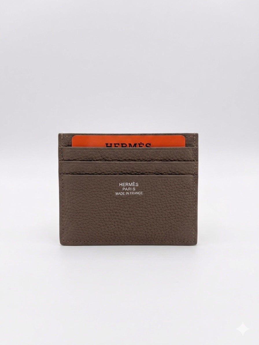 Hermès Leather Card Holder 1 :1 Grade Quality