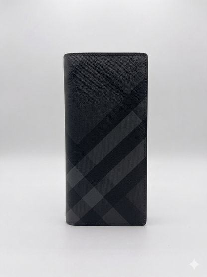 Burberry Check Leather Long Continental Wallet 1 :1 Grade Quality