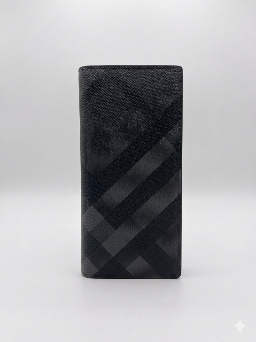 Burberry Check Leather Long Continental Wallet 1 :1 Grade Quality
