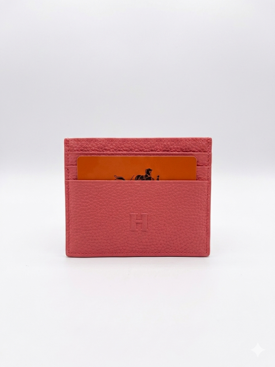 Hermès Leather Card Holder 1 :1 Grade Quality