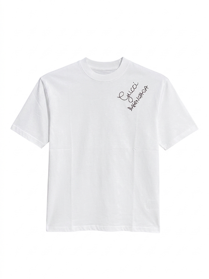 Gucci x Balenciaga T-Shirt Cotton Fabric Made in Turkey