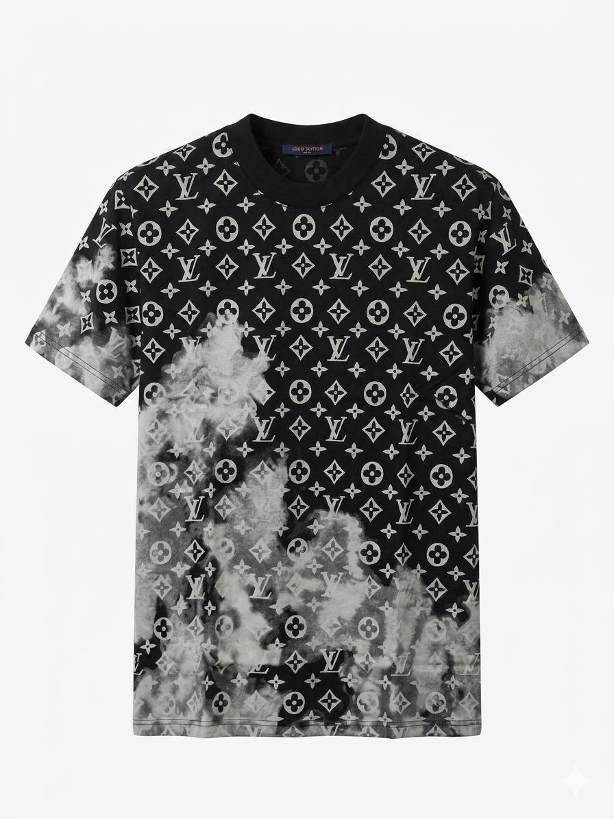 Louis Vuitton T-Shirt Cotton Fabric Made in Turkey