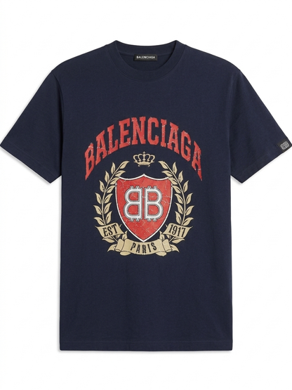Balenciaga T-Shirt Cotton Fabric Made in Turkey