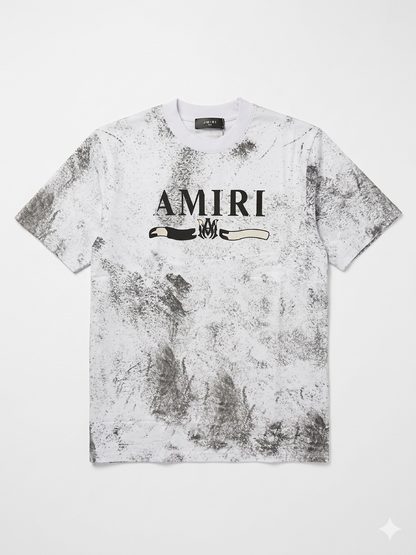 Amiri T-Shirt Cotton Fabric Made in Turkey