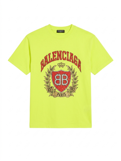 Balenciaga T-Shirt Cotton Fabric Made in Turkey