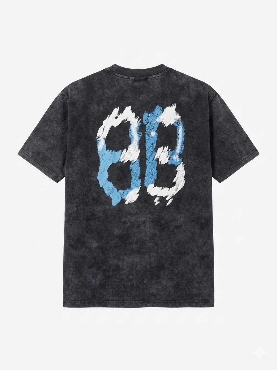 Balenciaga T-Shirt Cotton Fabric Made in Turkey