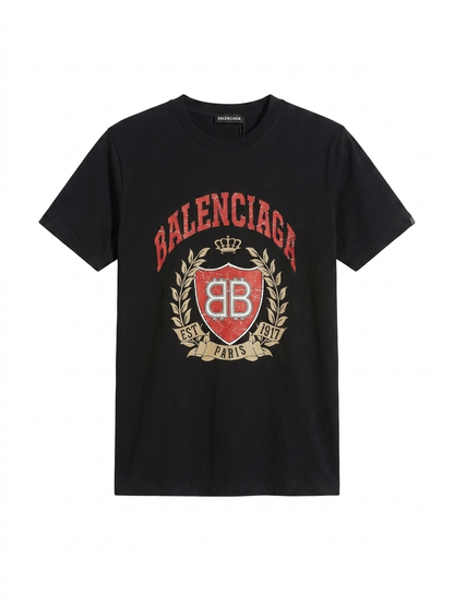 Balenciaga T-Shirt Cotton Fabric Made in Turkey