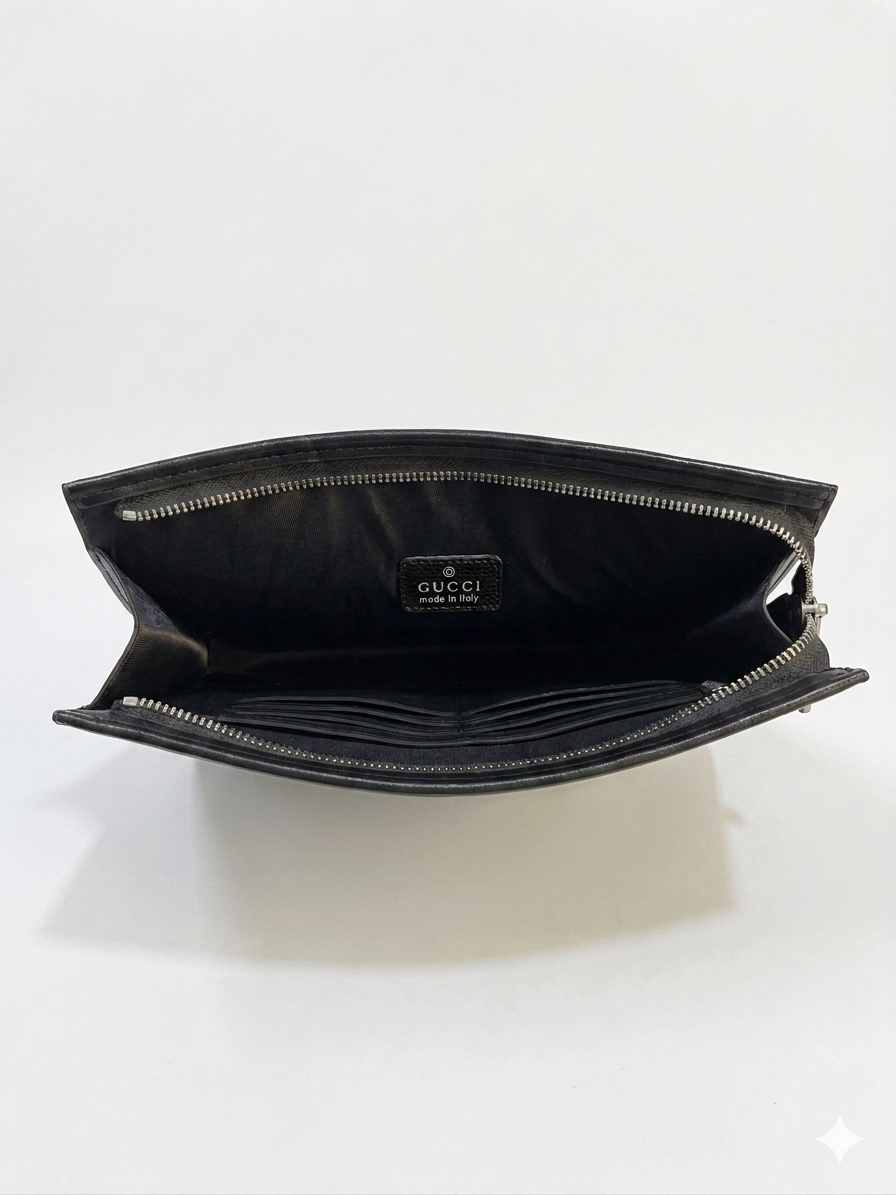 Gucci Print Hand Pouch