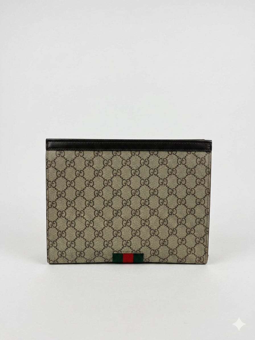 Gucci Ophidia GG Supreme Hand Pouch