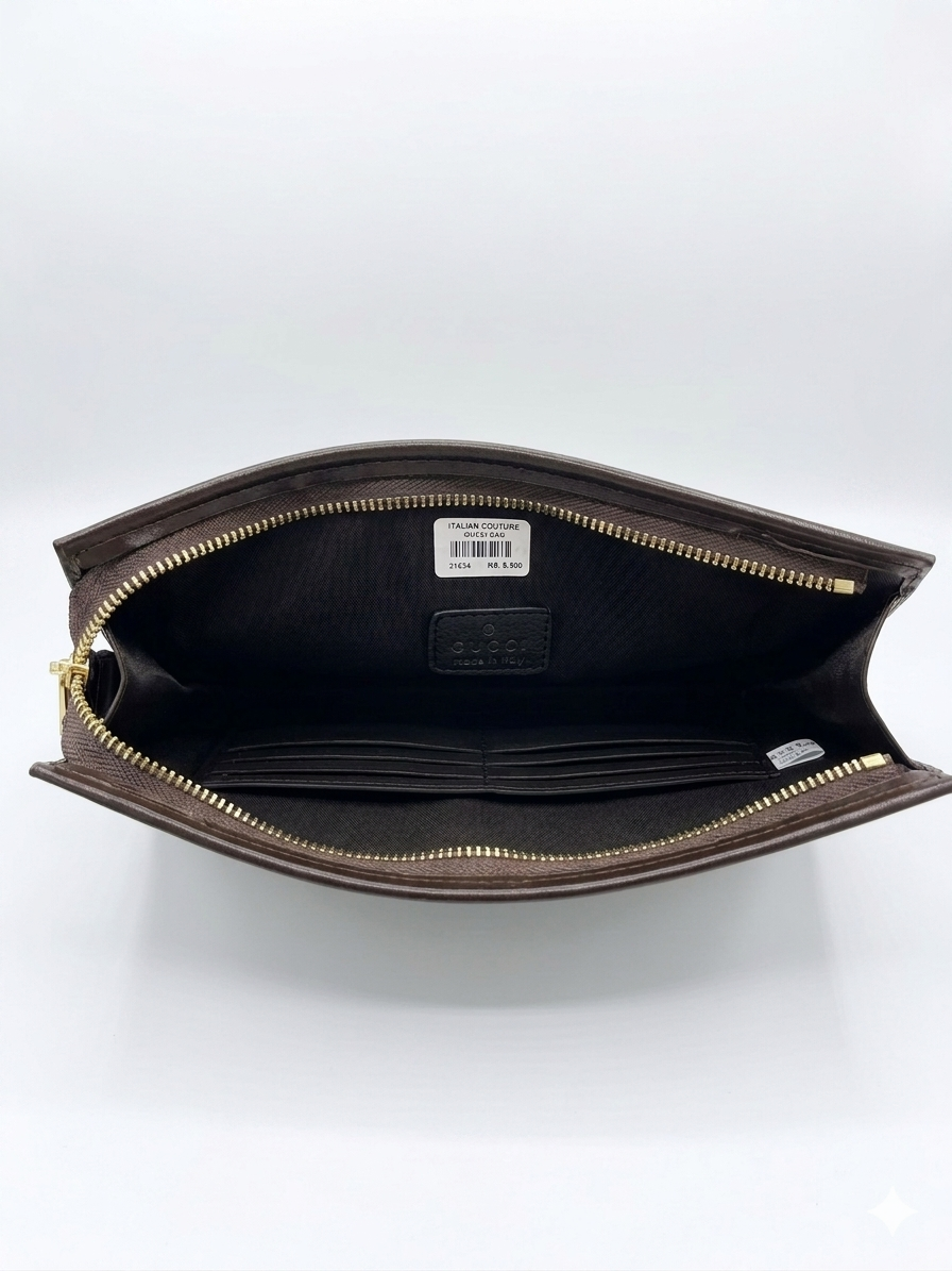 Gucci Ophidia GG Supreme Hand Pouch