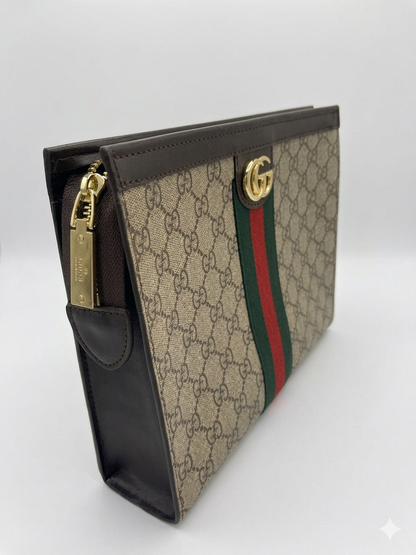 Gucci Ophidia GG Supreme Hand Pouch