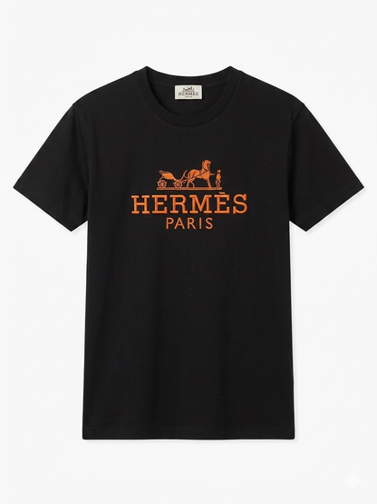 Hermes T-Shirt Cotton Fabric Made in Turkey