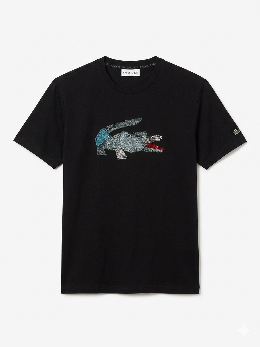 Lacoste T-Shirt Cotton Fabric Made in Turkey