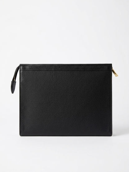 Fendi Grained Hand Pouch