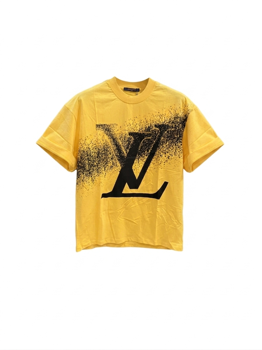 Louis Vuitton T-Shirt Cotton Fabric Made in Turkey