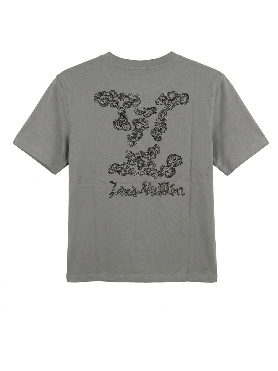 Louis Vuitton T-Shirt Cotton Fabric Made in Turkey