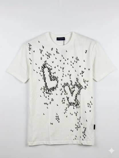 Louis Vuitton T-Shirt Cotton Fabric Made in Turkey