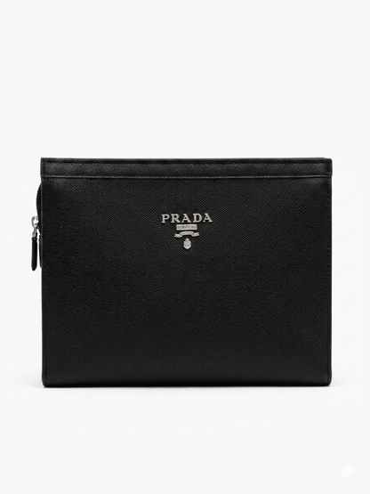 Prada Saffiano Hand Pouch