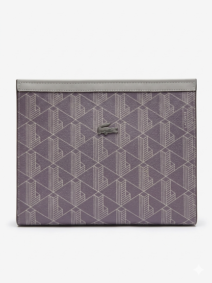 Lacoste Geometric Monogram Hand Pouch