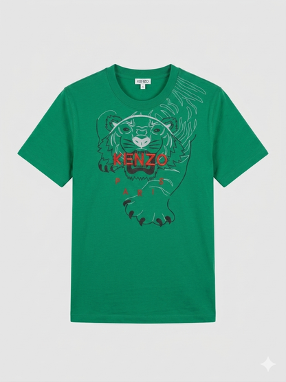 Kenzo T-Shirt Cotton Fabric Made in Turkey