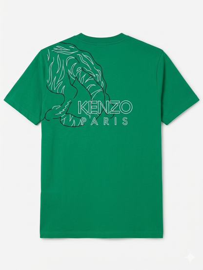 Kenzo T-Shirt Cotton Fabric Made in Turkey
