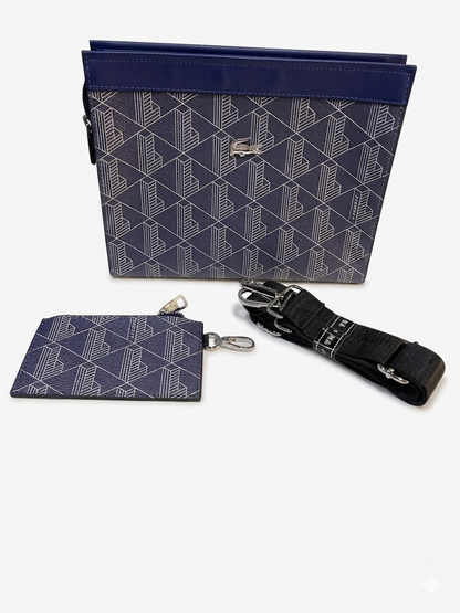 Lacoste Monogram Crossbody Bag