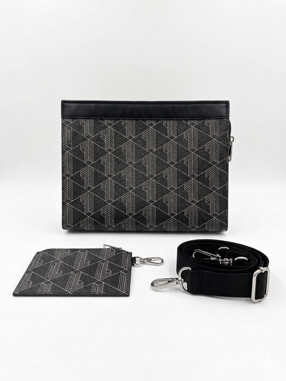 Lacoste Monogram Crossbody Bag