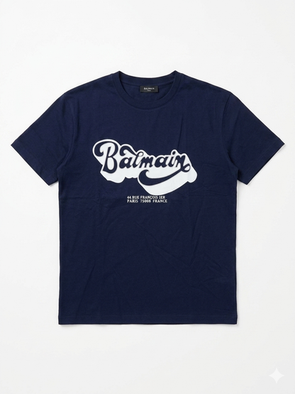 Balmain T-Shirt Cotton Fabric Made in Turkey